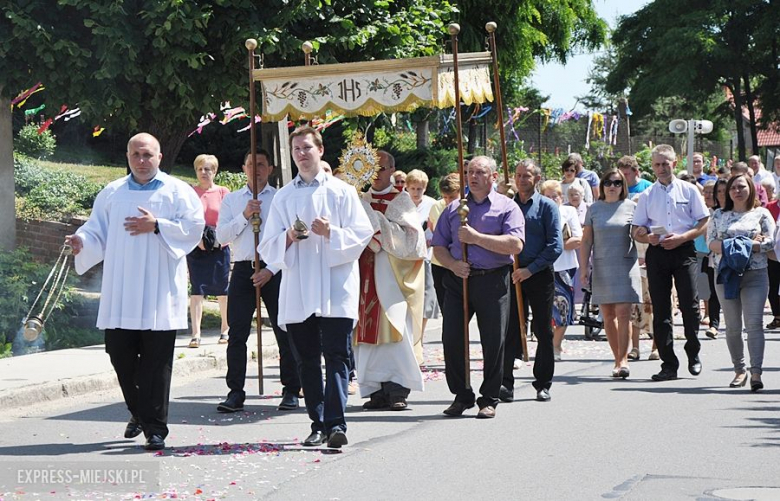 Procesja Bożego Ciała w Krynicznie