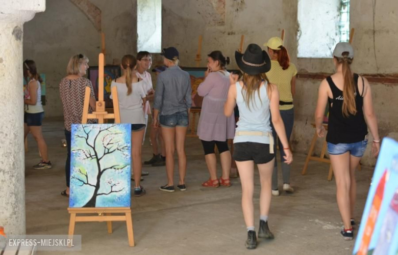 Plener malarski w Gałowie