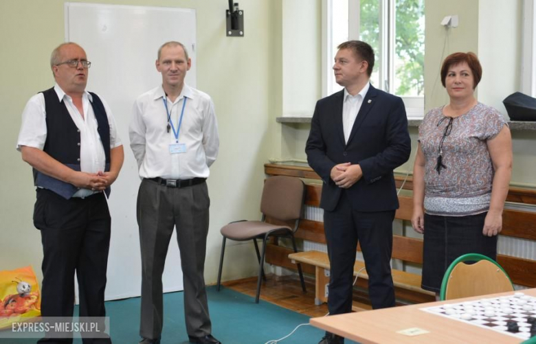 Otwarcie turnieju warcabowego