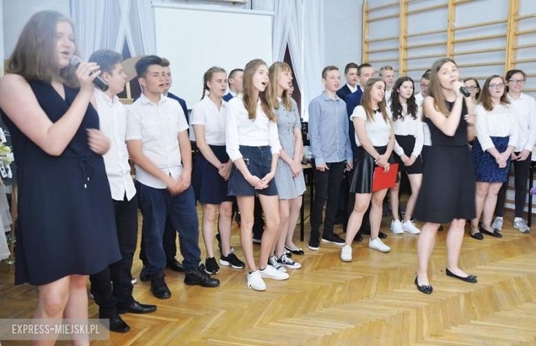 Gala w średzkim gimnazjum