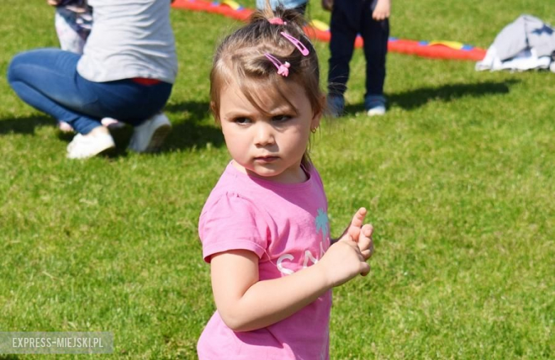 Przedszkolaki wzięły udział w maratonie