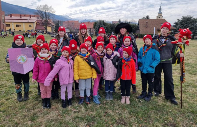 Malczyckie zuchy na Wyprawie Polarnej Zuchów w Kowarach