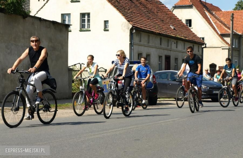 Rajd rowerowy w Szczepanowie