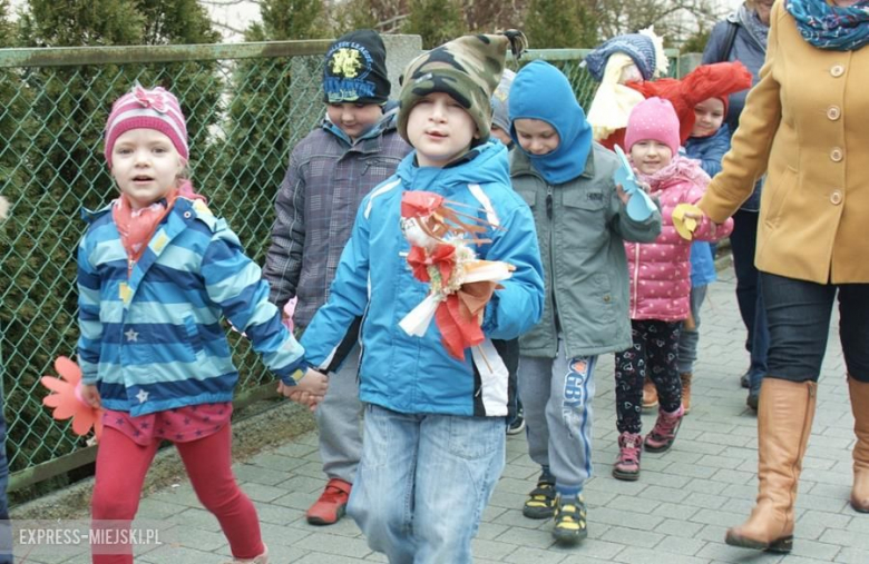Pochód przedszkolaków w Środzie Śląskiej