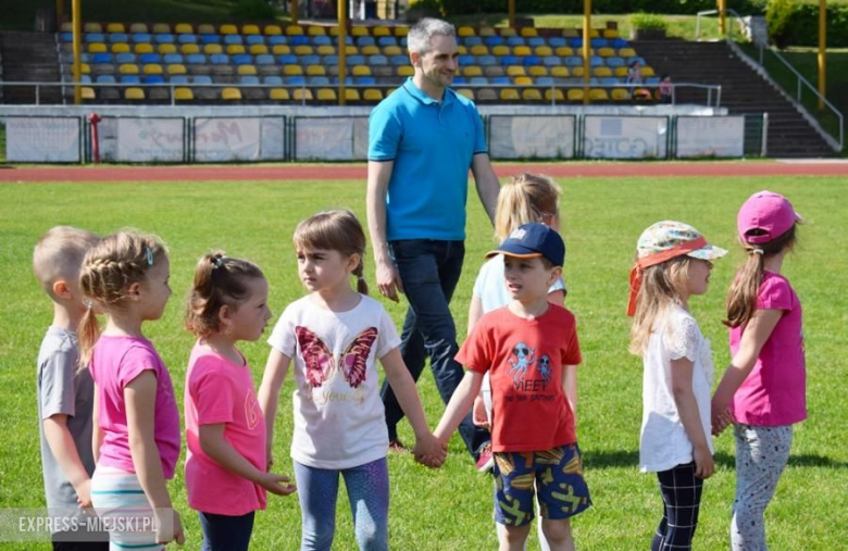 Przedszkolaki wzięły udział w maratonie