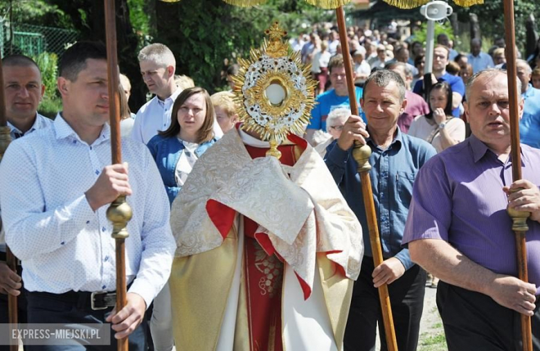 Procesja Bożego Ciała w Krynicznie