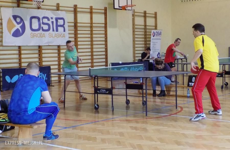 Wiosenny Turniej Tenisa Stołowego w Środzie Śląskiej