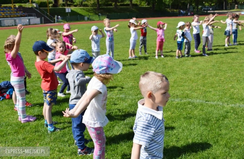 Przedszkolaki wzięły udział w maratonie