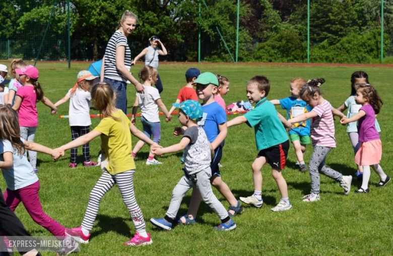 Przedszkolaki wzięły udział w maratonie