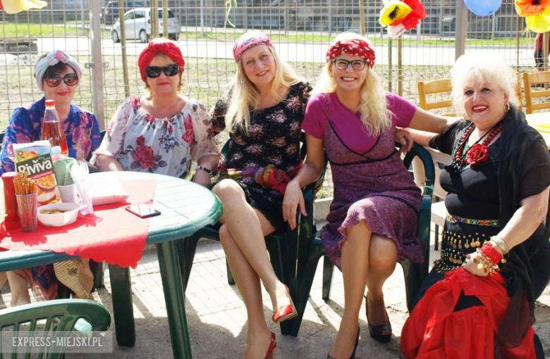 Cygański tabor w Środzie Ślaskiej