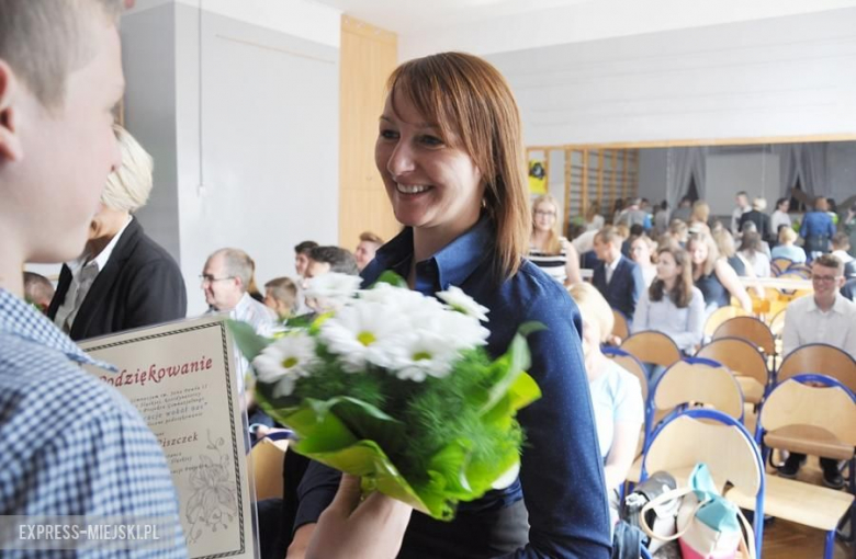 Gala w średzkim gimnazjum