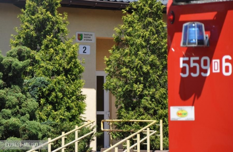 Wyciek gazu w Gałowie