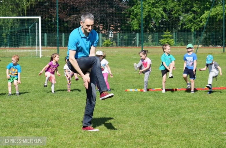 Przedszkolaki wzięły udział w maratonie