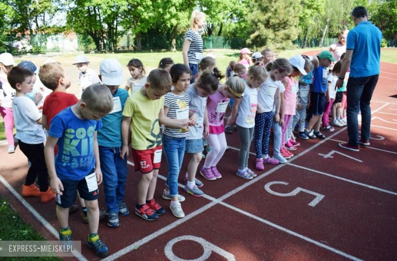 Przedszkolaki wzięły udział w maratonie