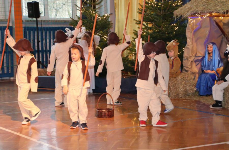 Jasełka w Szkole Podstawowej w Udaninie