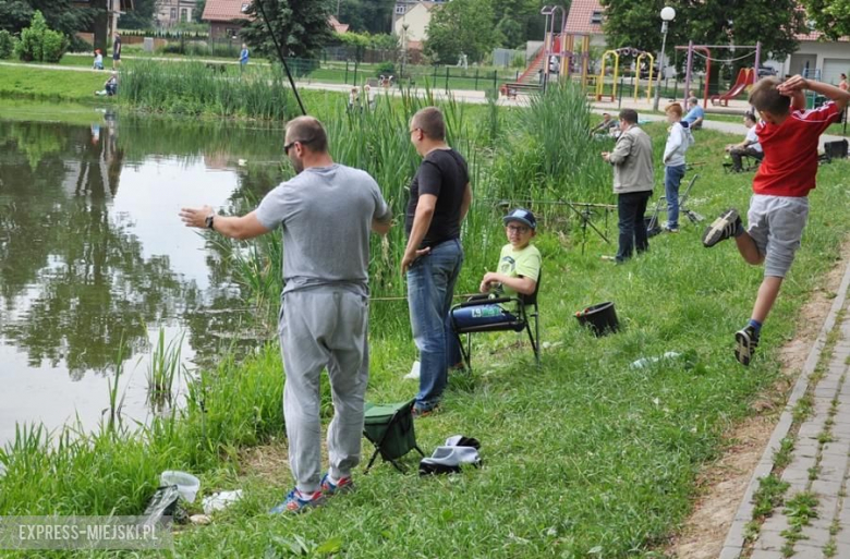 Zawody wędkarskie w Środzie Śląskiej