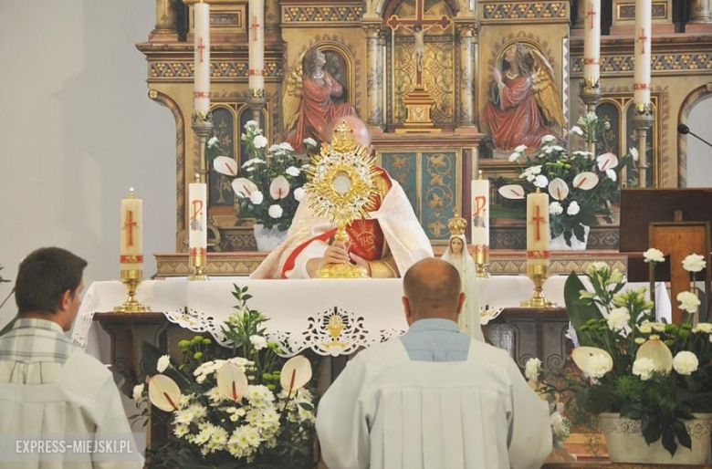 Procesja Bożego Ciała w Krynicznie