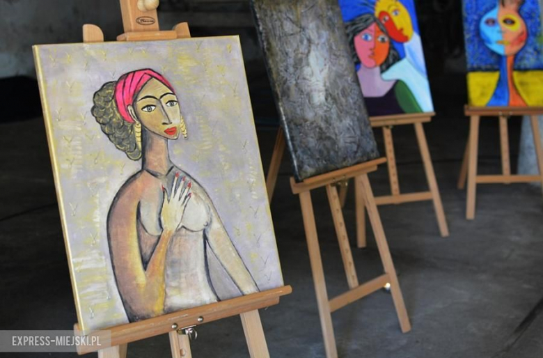 Plener malarski w Gałowie