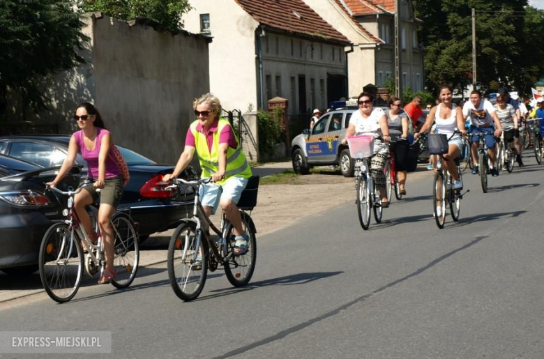Rajd rowerowy w Szczepanowie