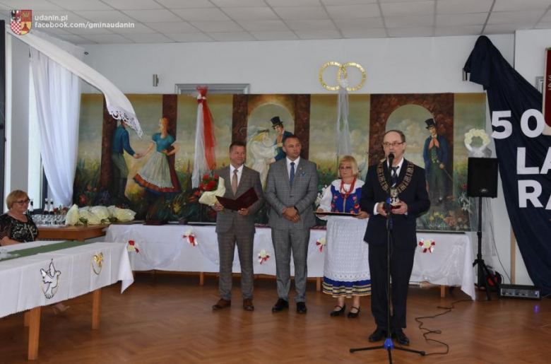 Złote gody Mieszkańców gminy Udanin