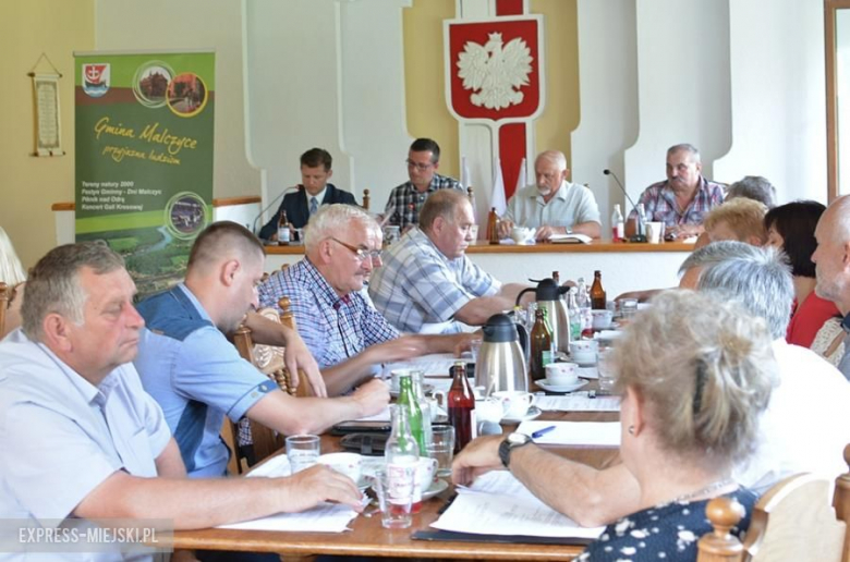 Sesja absolutoryjna w gminie Malczyce