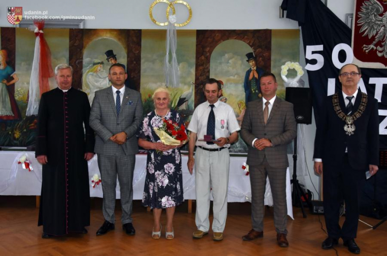 Złote gody Mieszkańców gminy Udanin