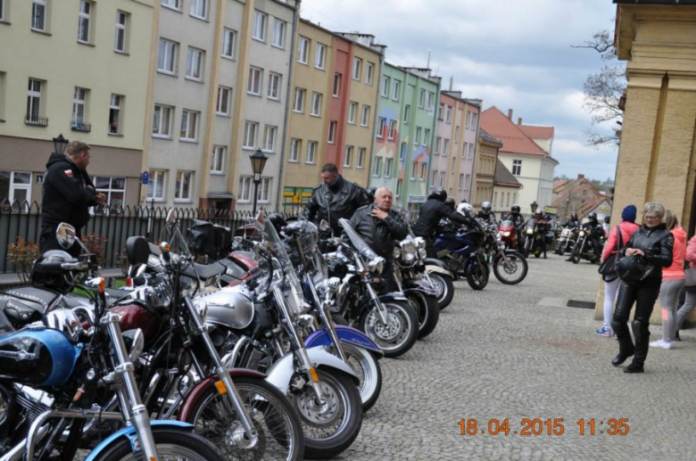 Zlot motocyklowy w Środzie Śląskiej