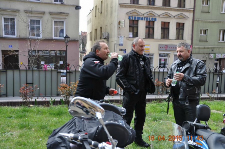 Zlot motocyklowy w Środzie Śląskiej