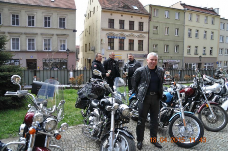 Zlot motocyklowy w Środzie Śląskiej