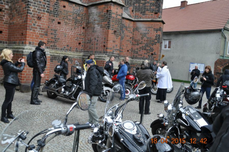 Zlot motocyklowy w Środzie Śląskiej