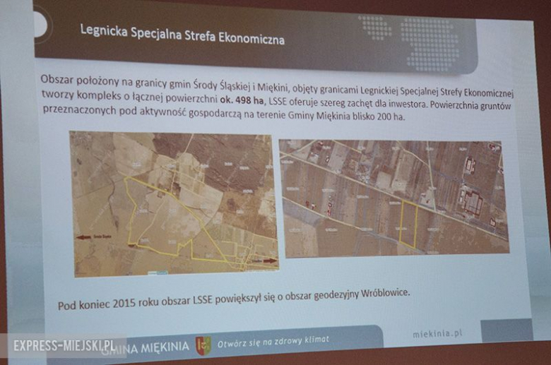 Uroczyste wręczenie zezwolenia na prowadzenie działalności gospodarczej na terenie podstrefy LSSE w gminie Miękinia