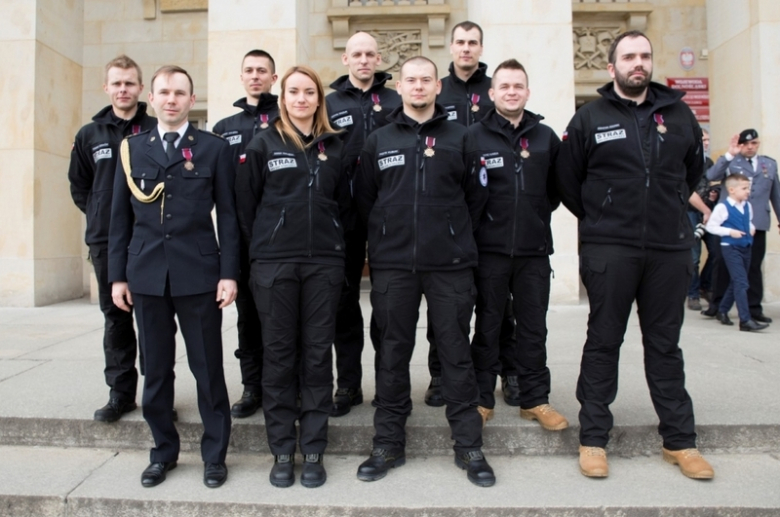 Odznaczenie strażaków