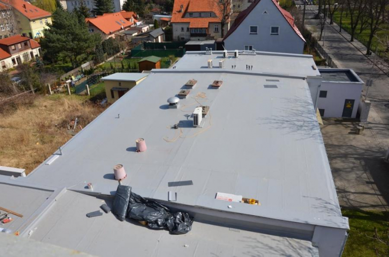 Remont w budynku dawnego szpitala