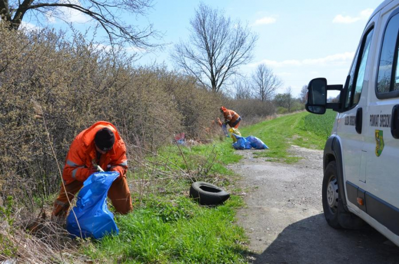 Sprzątanie odbyło się w ramach obchodzonego dzisiaj Światowego Dnia Ziemi
