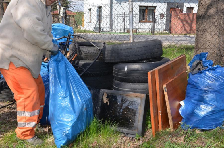 Sprzątanie odbyło się w ramach obchodzonego dzisiaj Światowego Dnia Ziemi
