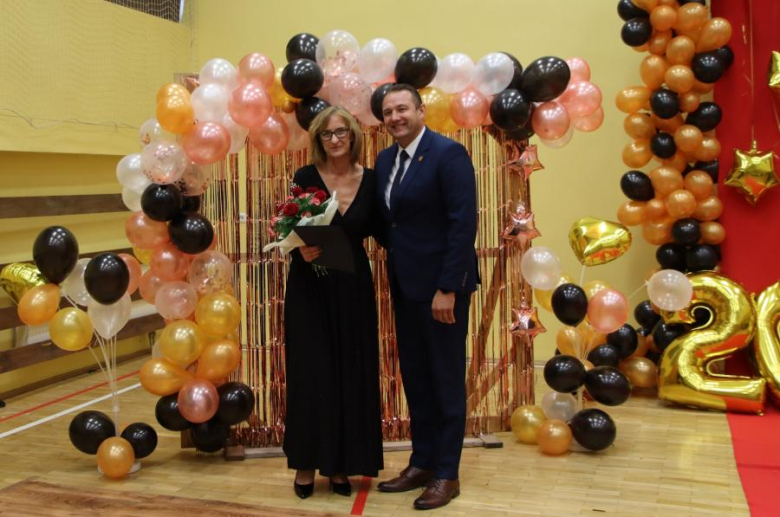 Wójt Gminy Udanin Wojciech Płaziuk uczestniczył dziś w obchodach święta Edukacji Narodowej