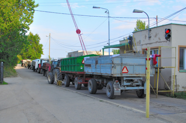 Kolejka do skupu w Ząbkowicach Śląskich
