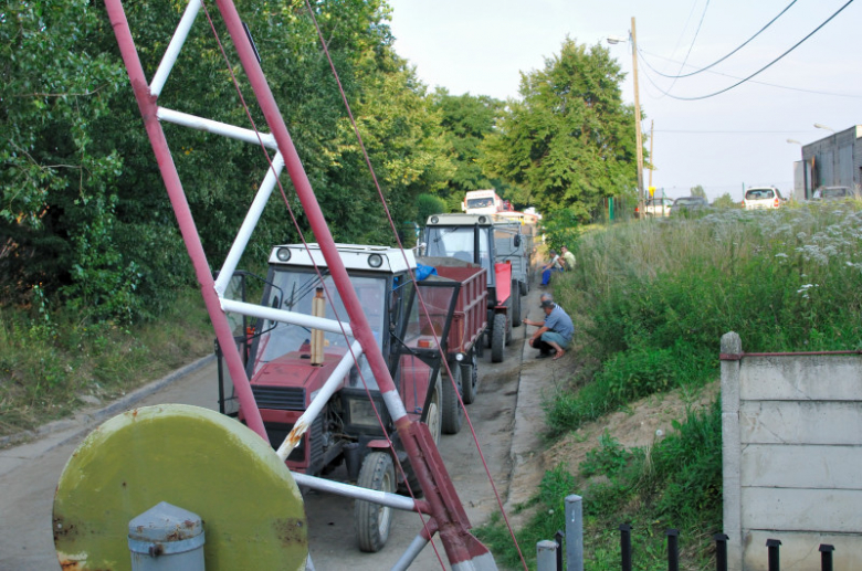 Kolejka do skupu w Ząbkowicach Śląskich