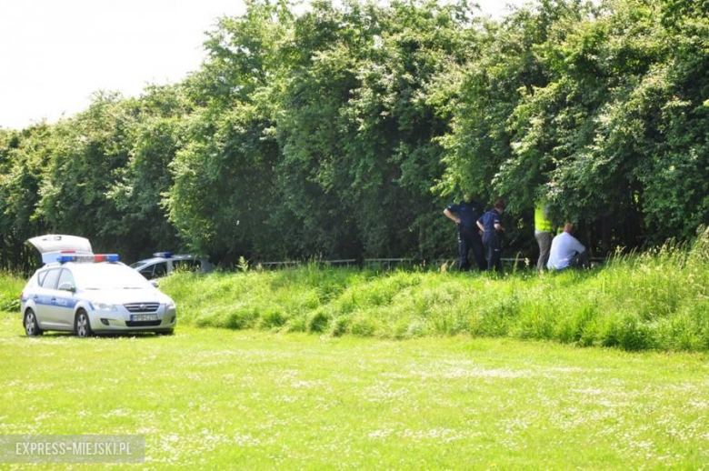 Miejsce, gdzie znaleziono ciało