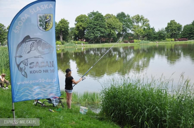 Zawody wędkarskie w Środzie Śląskiej