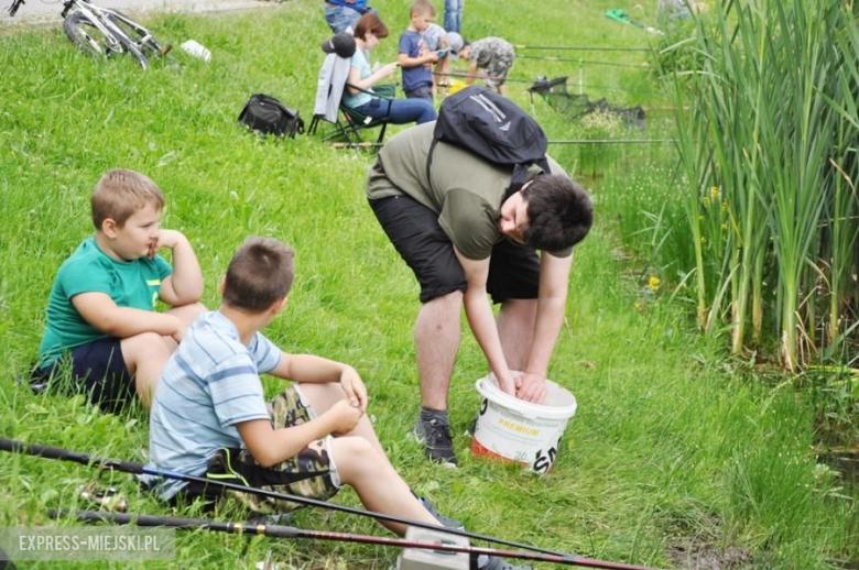 Zawody wędkarskie w Środzie Śląskiej