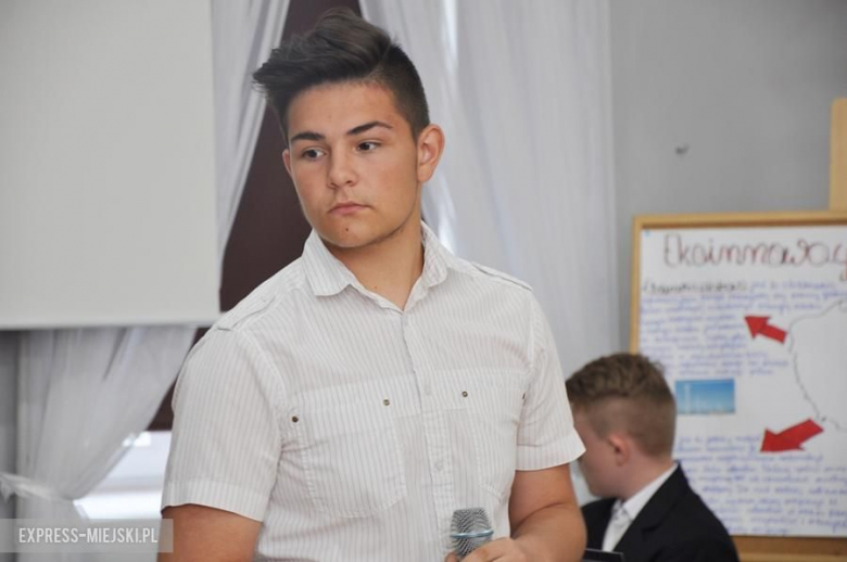 Gala w średzkim gimnazjum