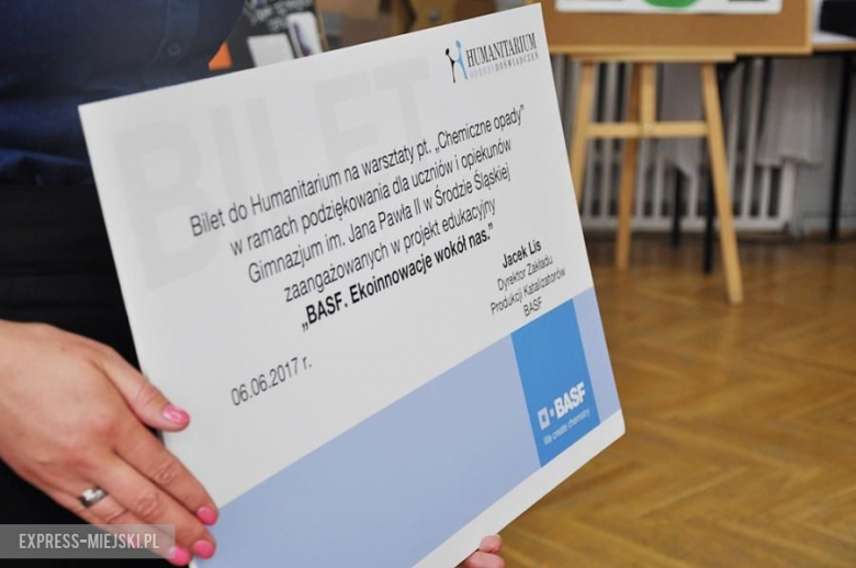 Gala w średzkim gimnazjum