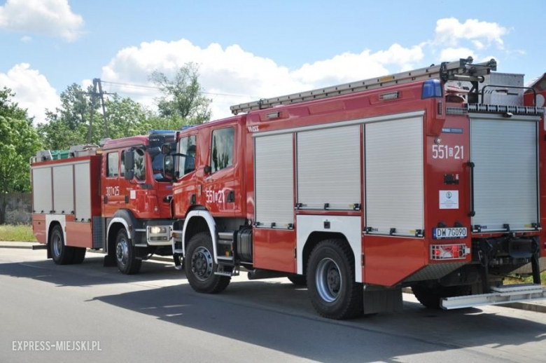 Wyciek gazu w Gałowie