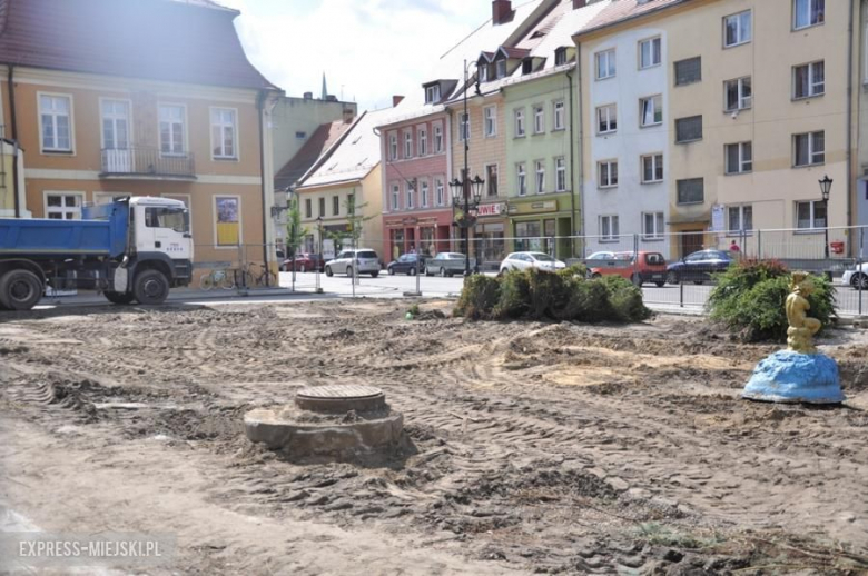 Rynek dolny w Środzie Śląskiej