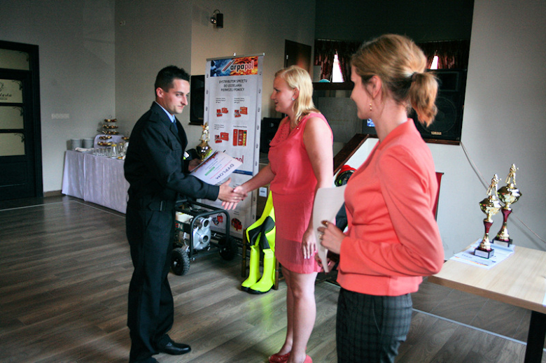 Grzegorz Kowalicki - III miejsce w kategorii Strażak PSP