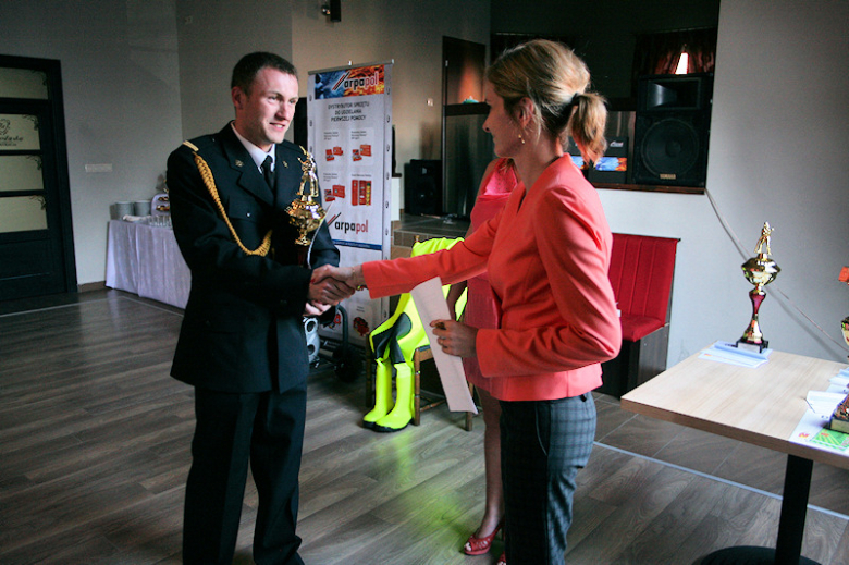 Tomasz Rękawik - II miejsce w kategorii Strażak PSP