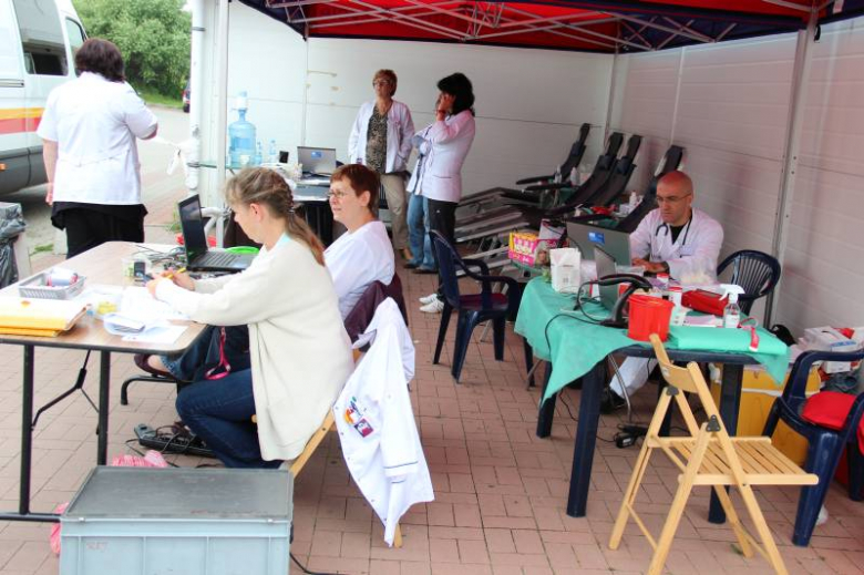 Dar życia od mieszkańców powiatu średzkiego