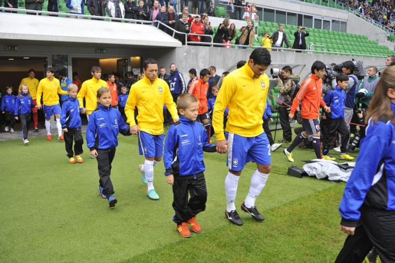 Mecz Japonia – Brazylia na wrocławskim stadionie