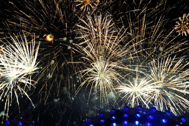 Sylwester na wrocławskim Rynku